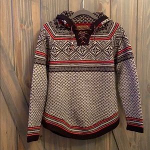 ❄️ Fair Isle handmade wool blend sweater